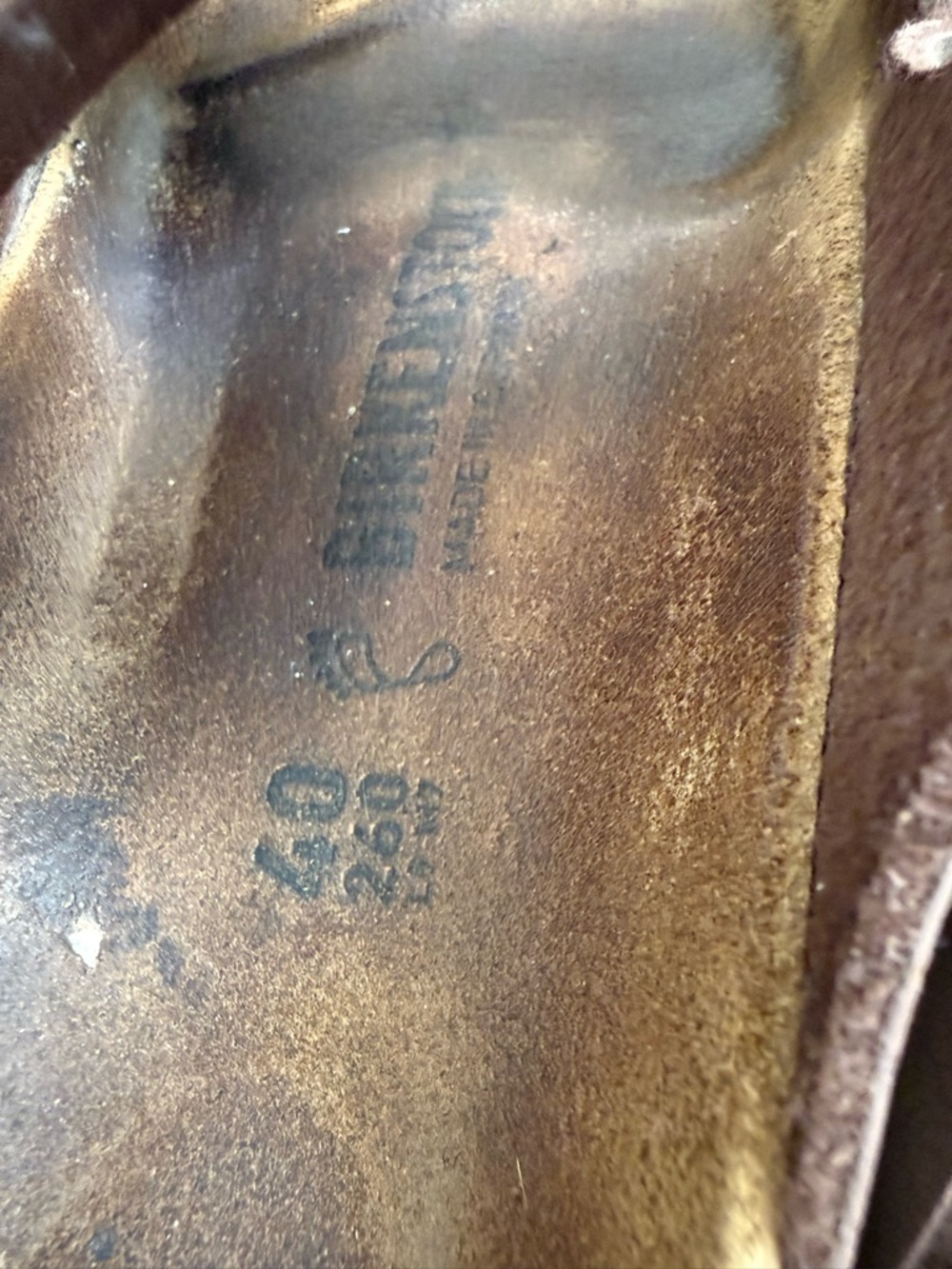 Birkenstock Arizona Brown Two-Strap Sandals - Picture 5 of 8